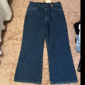 Striped jeans ankle long